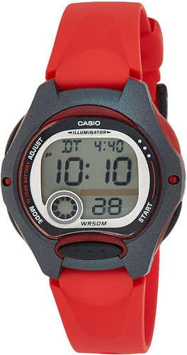 Reloj Casio Lw-203-2a Unisex Deportivo  Azul (pequeño)