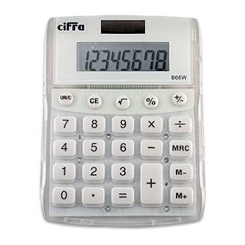 Calculadora De Escritorio Cifra Dual B 66