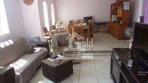 Casa Com 4 Dormitórios À Venda, 149 M² Por R$ 546.000,00 - Residencial E Comercial Palmares - Ribeirão Preto/sp - Ca1253