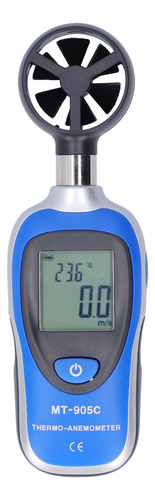 Medidor De Velocidade Do Vento Mt905c Lcd Anemômetro Digital