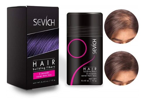 Fibras Capilares 12g Sevich Alopecia Calvicie Tienda Lince