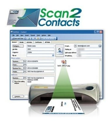 Escaner De Tarjeta De Visita Portatil Cssn Y Lector Scan2c