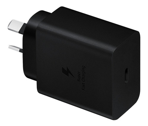 Cargador Samsung EP-T4510 usb-c de pared con cable carga super rápida negro