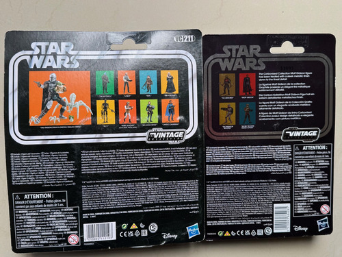 Ja Starwars The Mandalorian Grogu Moff Gideon 2-pack (Usado)