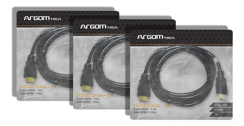 Cable Argom Hdmi A Hdmi 4.5mts