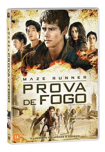 Dvd Maze Runner Prova De Fogo - Original & Lacrado