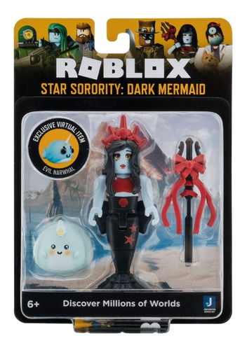 Roblox Figura Star Sorority: Dark Mermaid W7
