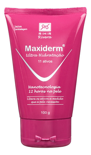 Maxiderm 100g - Nanotechnology - Dry Skin - Rhr