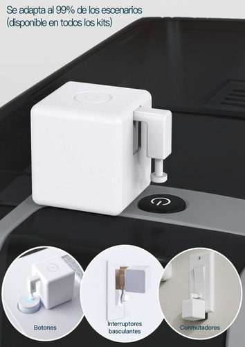 Control Táctil Moes Fingerbot Plus, Requiere Zigbee Hub
