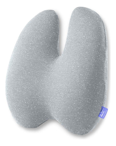 Cojín Lumbar Lab Extra Denso Ergonómico Gris