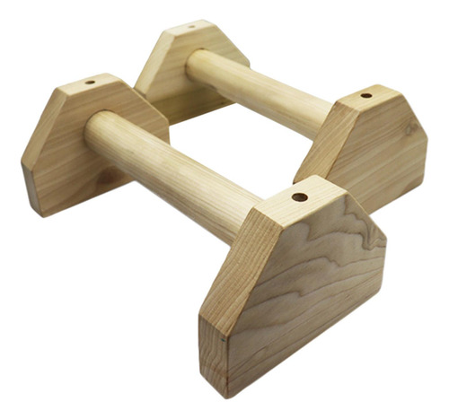 Paraletes De Madera Con Base Antideslizante, 2 Unidades, Pla