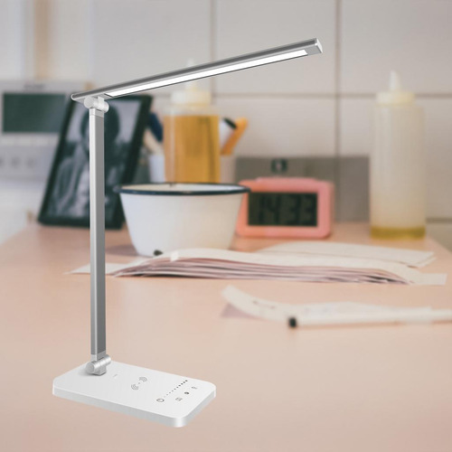 Lâmpada Led De Mesa Com Porta De Carregamento Usb 5 Modos