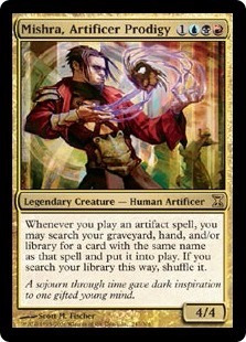 Cartas Magic: Mishra, Artificer Prodigy Nm Tsp !!! Mtg Bsas