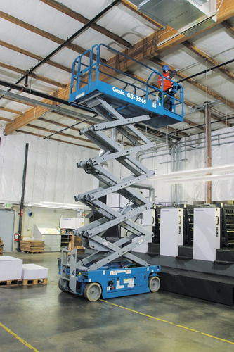 Plataforma Tijera 12m Genie Haulotte JLG