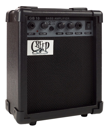 Imagen 6 de 9 de Pack Bajo Jazz Bass Y Amplificador Creep Completo Bk