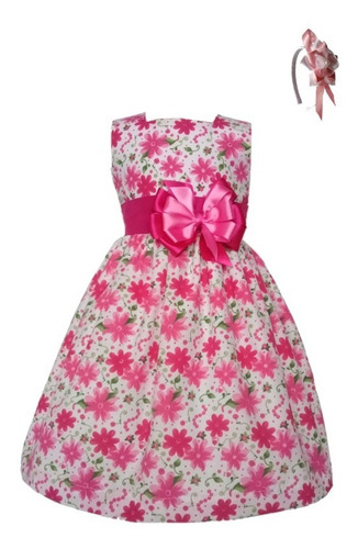 Imagen 4 de 4 de Vestidos Elegantes Para Niña. Tallas. 4-6-8 Ref: Carolina.
