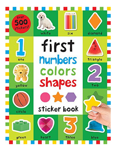Book : First Numbers, Colors, Shapes (first 100) - Priddy,.
