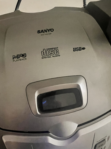 Sanyo Mdx452 Audio Reproductor+cd Luis Miguel (no Envío) Plateado (Usado)