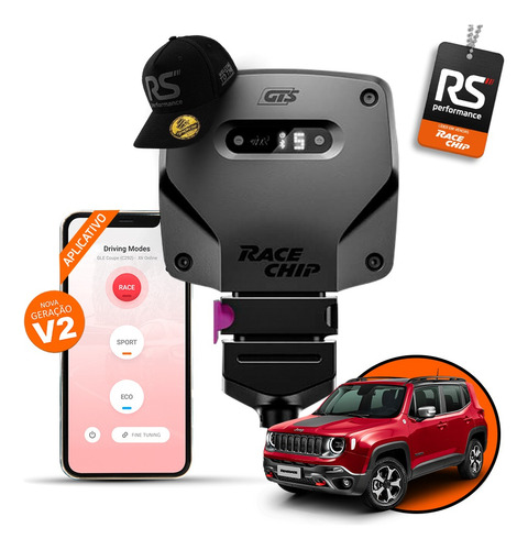 Racechip Jeep Renegade 2.0 Chip De Potência Gts V2 + App