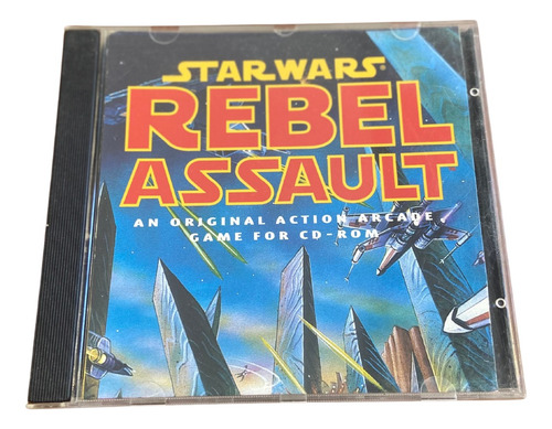 Jogo Em Cd-rom Star Wars - Rebel Assault Para Pc (Usado)
