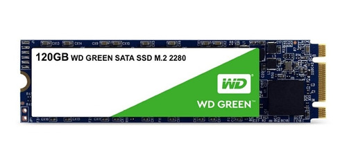 Western Digital Disco Solido Ssd M.2 Green 120gb