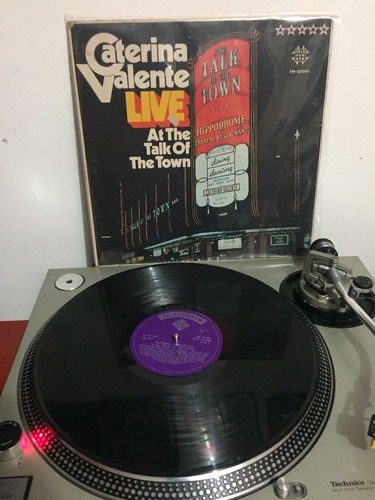 Caternia Valente - Live At The Talk Of Town - Vinyl 12 Lp (Usado)