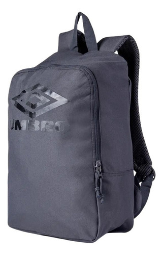 Mochila Unisex Umbro Diamond Camo New Cor Cinza/Preto Desenho do tecido Lisa