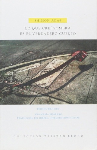 Lo Que Crei Sombra Es El Verdadero Cuerpo - Adaf, Sh, de Adaf, Shimon. Editorial Trilce Ediciones en español