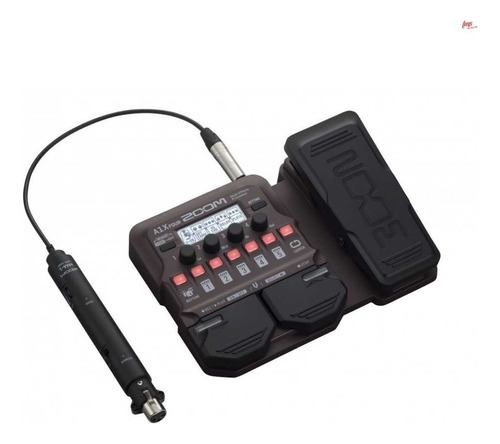 Zoom A1x Four Pedalera Multiefecto Para Instrumento Acustico