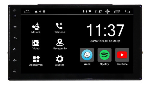 Imagem 1 de 7 de Central Multimídia Navpro Caska Toyota Novo Corolla 18 / 19