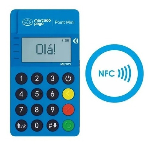 Imagem 3 de 5 de Máquina De Cartão Point Mini Do Mercado Pago Envio Imediato