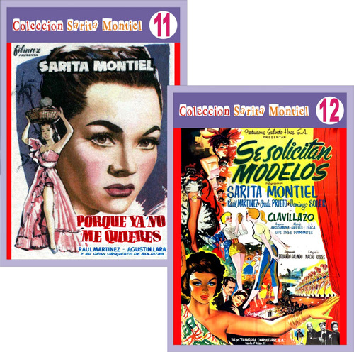 Coleção Sara Montiel Sarita Lotes 1-2 - Em Espanhol 20 Dvds