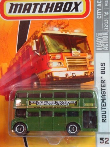 Matchbox City Action Series #52 Routemaster Double 59m46