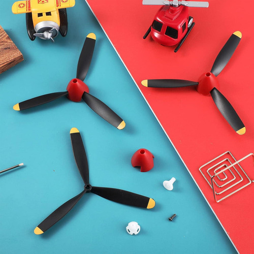 Hélices De Repuesto Outus 6 Piezas Para Aviones Rc 3 Palas