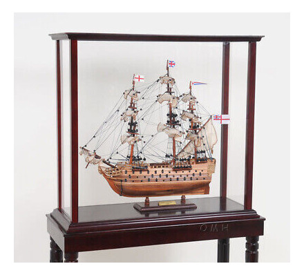 Hms Victory Lord Nelsons Flagship Wood Model Tall Ship 2 Ccj