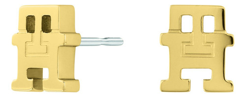 Aretes Tommy Hilfiger Th Monogram Acero Inoxidable 2780717