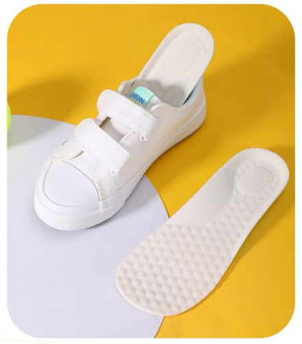 Imagen 4 de 9 de Plantillas Ortopedicas De Memory Foam Para Niños Talla 20-35