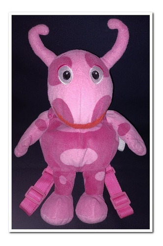 Uniqua Mochila Peluche Backyardigans, 35x25 Cms. Aprox.