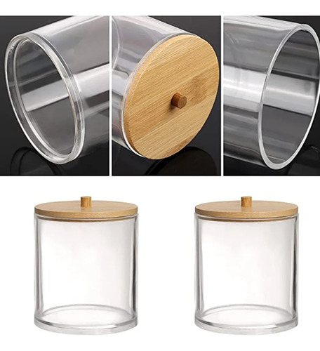 Soporte Para Bastoncillos, Bola O Cojín De Algodón I, 4 Unid