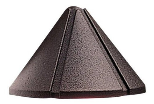 Kichler 15065azt Six Groove Deck, 1 Luz, 12 V, Aire Texturiz