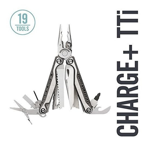 Leatherman Charge Plus Tti Multitool De Acero Inoxidable