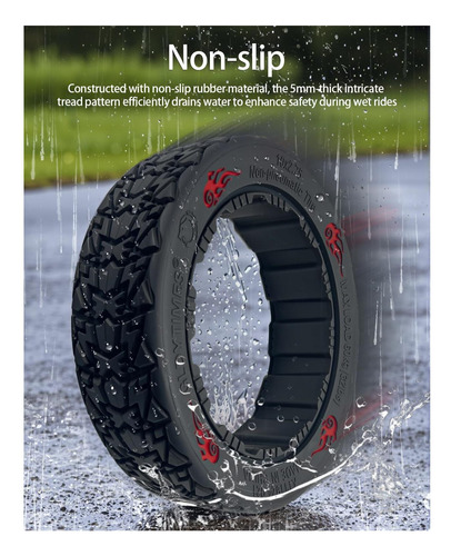 Felixstory Off Road Gokart Tire, Apto Para El Scooter De S 1