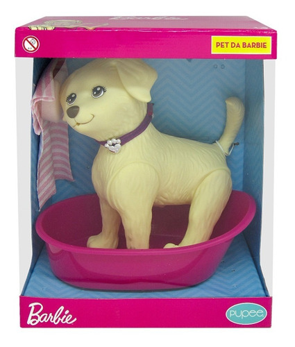 Imagem 7 de 10 de Cachorro Pet Shop Da Barbie Taff Honey Banho Banheira Pupee
