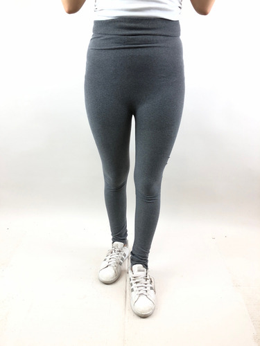 Leggings Weekend De Color Gris Talle L (Usado)