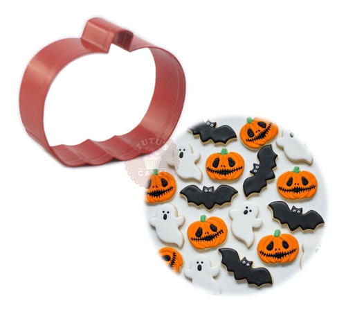 Cortante Calabaza Halloween Cookies Fondant Repostería