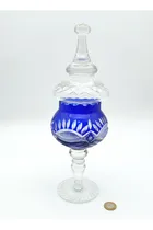 Comprar Bombonera Potiche Antiguo Cristal Checo (4) - Cristaleria