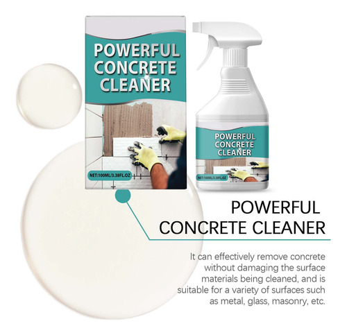 Limpiador De Cemento, Potente Disolvente, Azulejos De Pared,