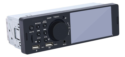 Single Din Car Stereo Radio Control Remoto Aux Usb Tf Card