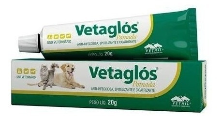 Vetaglos Pomada Cicatrizante 20g - Vetnil