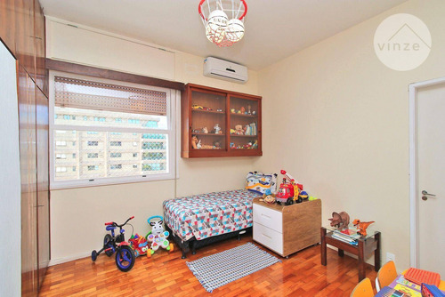 Imagem 13 de 30 de Apartamento 4 Quartos, 280 M² Melhor Localização De Ipanema - Ap0080
